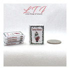 Santa Mouse 1 12 Scale Miniature Readable Illustrated Book