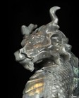 7 1  Labradorite Carved Crystal Dragon Sculpture  Realistic  Crystal Healing