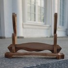 Exclusive Sword Katana Bokken Stand Holder - Natural Wood Walnut - 2 Layer