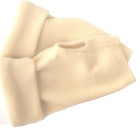Fingerless Gloves Yellow Cashmere Merino Wool One Size Fits Most S - M - L Women