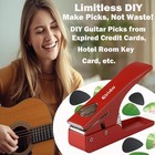 Guitar Pick Punch Diy Guitar Picks Maker Set - Guitar Pick Cutter Punch Tool Mak