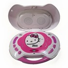 Hello Kitty Pink Cd Player Karaoke System With Built In Speakers  untested  
