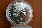 Royal Mint 1 Oz  999 Fine Silver Coin - 2014 Lunar Year Of The Horse  In Capsule