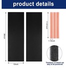 Dart Board Wall Protectors  36  H X 24  W X 0 5  Thickness  Felt Wall Tiles