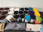 Large Latch Hook Rug Yarn Lot Bucilla Bernat Caron Columbia Mixed Colors