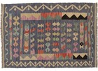 Hand Knotte Afghan Chobi Kilim Kilm Wool Area Rug By Afghan Artisan 4 8 X 3 3 Ft