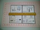 Excellent Copy Vintage 1966 Mattel Major Matt Mason Space Station Instructions 