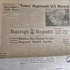 Raleigh Register Beckley Wv June 4  1965 Newspaper Gemini 4 Twins Space Race