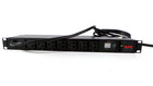 Apc Ap7800 Metered Rack Pdu 8-port 120v 15a Power Distribution Panel W ears
