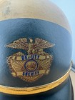California Deputy Sheriff Vintage Motorcycle Helmet W neck Pad Size 7   56cm