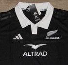 Adidas All Blacks New Zealand Black Rugby Jersey  95 Size Men s Large
