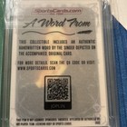 Janis Joplin Authentic Hnd Written Two Words Rare- Sportscards 2025 Rock N Roll