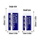 3pcs 2b Soft Erasers Clean Rubber For School Office Drawing Sketching Pencil