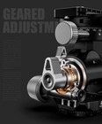 Leofoto G4prom 4 Way Geared Head With Gr-3 Extended Knob Geared Panning Adapter