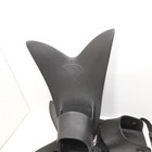 Force Fin Pro Open Heel Adjustable Strap Scuba Diving Fins Black - Sz Xx Large