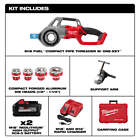 Milwaukee 2870-82 M18 Fuel 18v Compact Pipe Threader Kit W  One-key - Recon