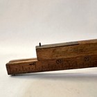 Vintage Stanley No 71 Wood Double Sliding Marking Gauge - 6  Ruler - 8 5  Length