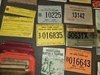 Lot Of 25  Vintage Pennsylvania  New York 60s-90s Big Game Hunting Licenses  374