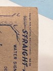 1949 National Biscuit Co Straight Arrow Water Signals  21 Straight Arrow In Jun
