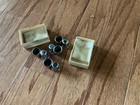 Vintage Silver Thimbles   4 Double In Box