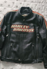 Excellent Cond  Harley Davidson Men s Large  torque  Leather Jacket 98114-06vm 