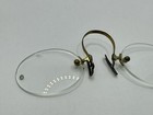 Antique Spring Bridge Pince Nez Reading Glasses