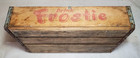 Vintage frostie Root Beer   Wooden Case Crate 19   x12 5   x4 5   