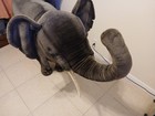 Fao Schwarz Hansa Ride On Xl 4  X 6  Elephant Plush Stuffed Animal Local Pickup