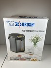 Zojirushi Cd-wbc30-ts Micom 3-liter Water Boiler And Warmer Silver Brown 101 Oz