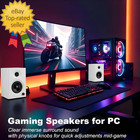 Computer Speakers For Desktop Pc 60w Bluetooth Surround Sound Speakers With Bass