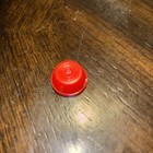 1x Little Tikes Cozy Coupe Replacement Part Axle Cap Top Hat Red Push Nut