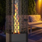 Outdoor Pellet Heater painted Stainless Steel Outdoor Fire Pit For Yard