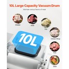 Vacuum Meat Tumbler Marinator Machine 10l Chicken Steak Fish Marinating Machine