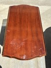 Vintage Mid Century Antique Tea Cart On Wheels-solid Wood Bar Cart   used 
