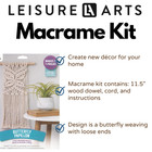 Leisure Arts Macrame Kit Butterfly  Macrame Kits For Adults Beginners  Wall