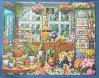 White Mountain 1000 Piece Puzzle - Garden Boutique  larger Pieces 