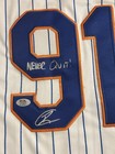 Robert O neill Signed Mets    never Forget    September 11th Jersey Psa