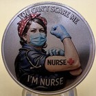   The Old Nurse Club Challenge Coin We Don   t Scare And The Nice Nurse Is Out