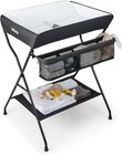 Baby Changing Table  Folding Diaper Station Portable Nursery Organizer With S   