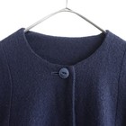 Denier 2024aw Round Neck Reversible Coat  size F 