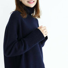 Womens Cashmere Knitwear Turtleneck Tops Loose Pullover Sweater Jumper