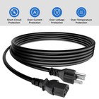 Power Cord For Cisco Catalyst C9200cx-8p-2x2g-e 8 Port Network Essentials Switch