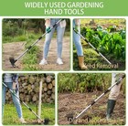 Weed Puller Tool With Long Handle 2 In 1 Manual Weeding Rake And Garden Hoe