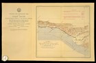 1915 Antique Southern Pacific Railroad Map Ventura California Santa Barbara Ca
