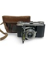 Vintage Pre-war Voigtlander Vito Folding Camera W  Skopar 5cm F3 5 Compur Moment