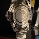 Invicta Pro Diver 30956  Men   s Quartz Date 100m 40mm Black Dial Blue Bezel Steel