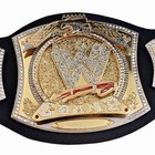 World Heavyweight Wrestling Spinner Championship Belt Replica Adult Size 4mm