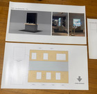 Apple Computers Scarce Internal - 3 Posters Early Apple Store Layout 1 1