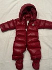 Moncler Downfill   Baby Snowsuit 3 6month Red