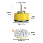 15pcs 1  Mini Diamond Polishing Pads Set 50-10000 Grit For Jade Stone Ceramic